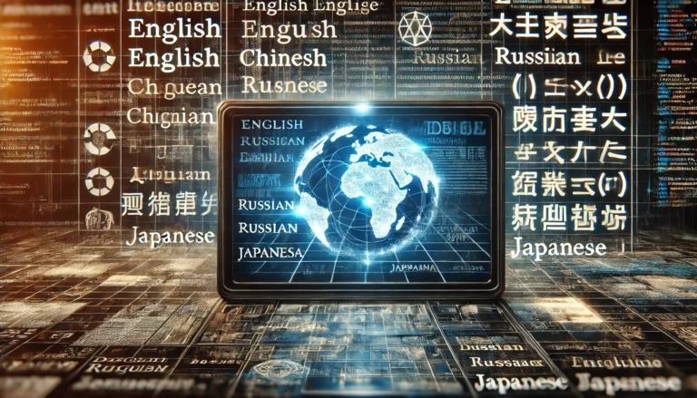 are all computer languages in english