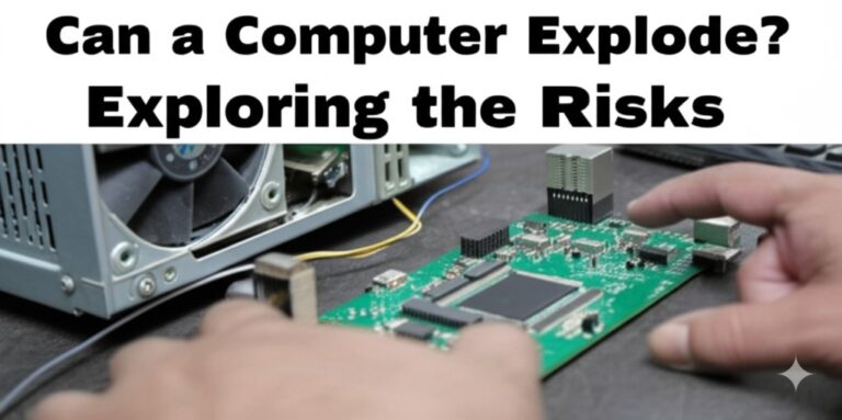 can a computer explode