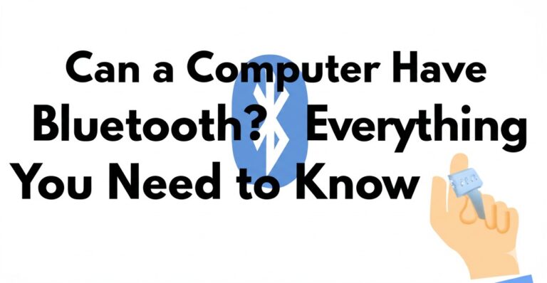 can a computer have bluetooth