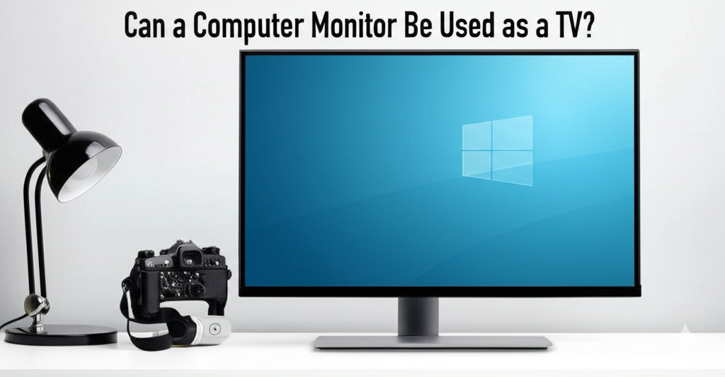 can computer monitor be used as tv