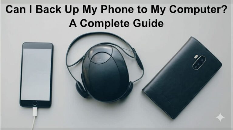 can i back up my phone to my computer