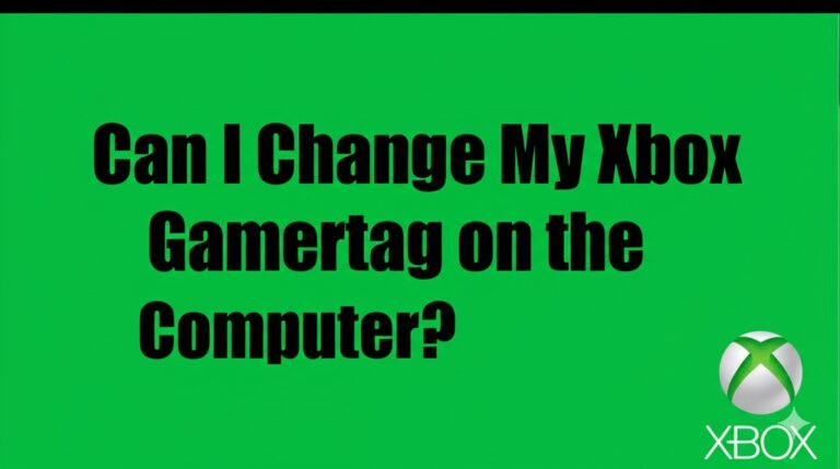 can i change my xbox gamertag on the computer