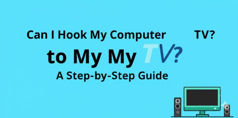 can i hook my computer to my tv