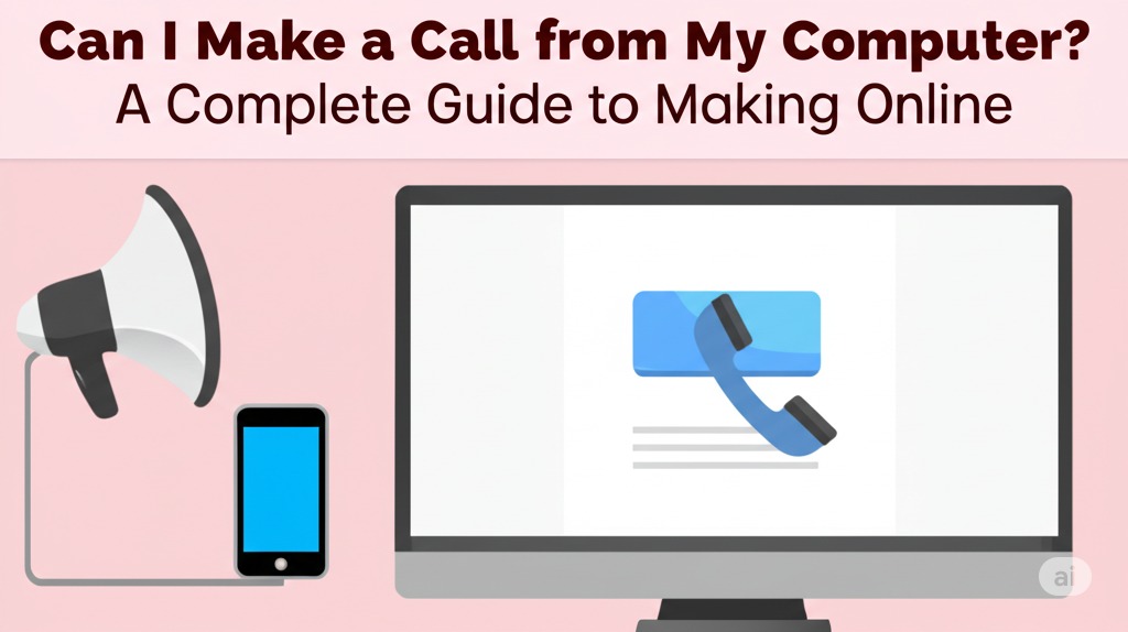 can i make a call from my computer