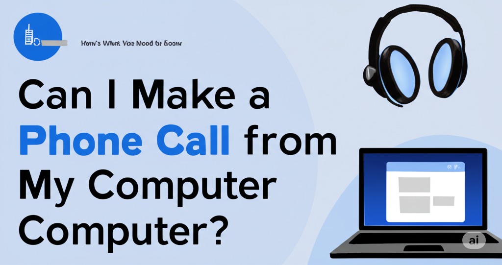 can i make a phone call from my computer