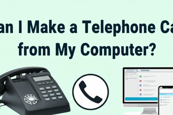can i make a telephone call from my computer