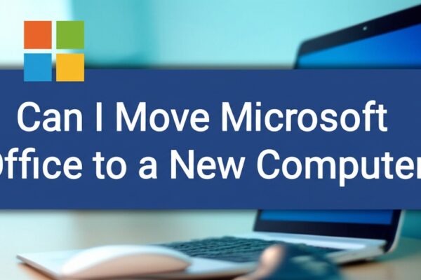Can I Move Microsoft Office to a New Computer? can i move microsoft office to a new computer
