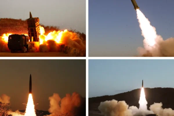 North Korea fires ballistic missiles just a week before summit in South Korea